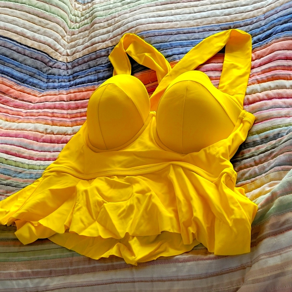 Push up bathing suit top